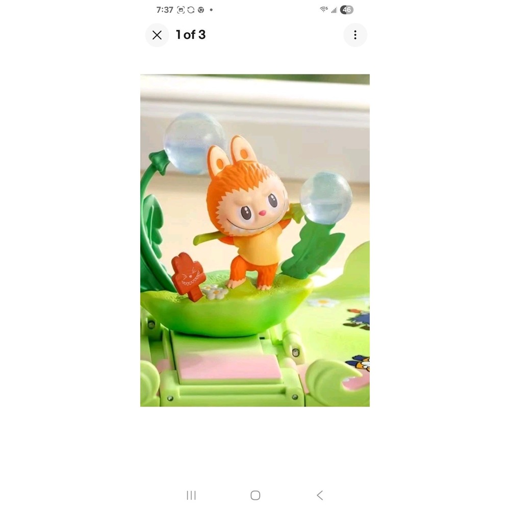 POP MART GIFT FOR YOU GREETING CARD SERIES Labubu Dandelion Confirmed Character